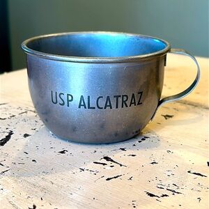 USP Alcatraz Metal Inmate Cup Reproduction